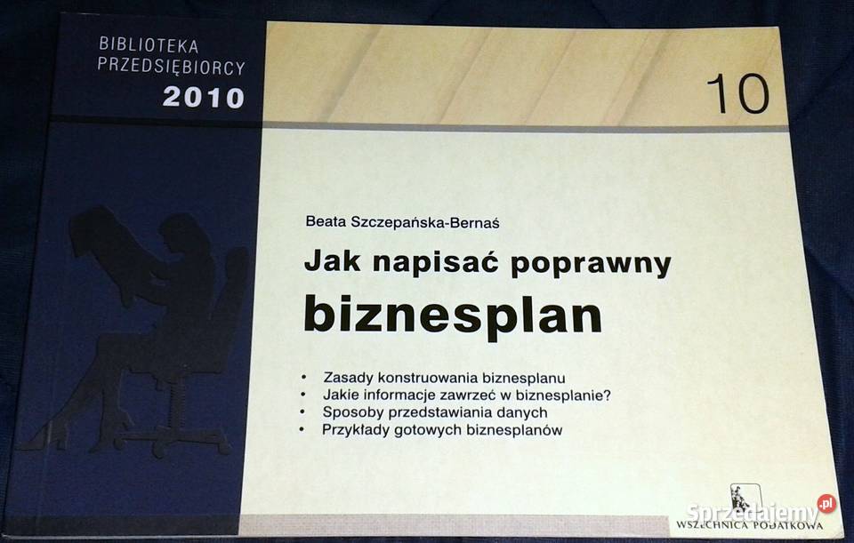 napisać poprawny biznesplan Beata Chełm