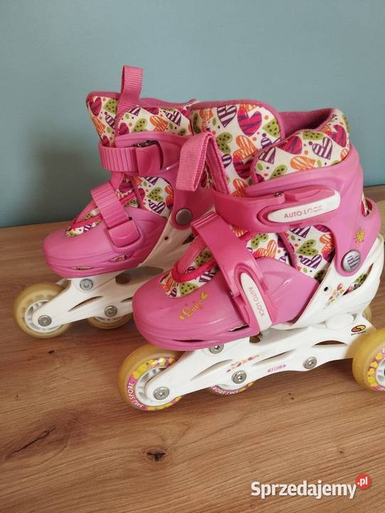 Rolki dziewczynki rozmiar 2629 Rolki, wrotki i hulajnogi Bogatynia sprzedam