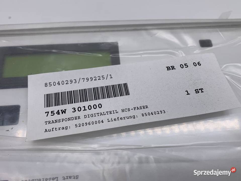Drkopp Frdertechnik 754W 301000 Transponder Pozostałe Warszawa