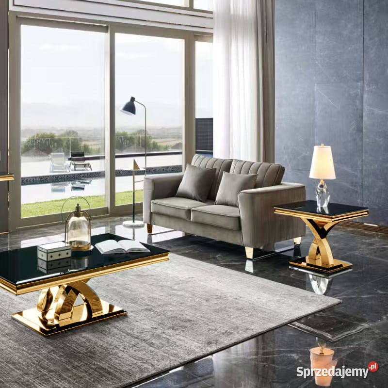 Meble do salonu jadalni Colorado Gold stół Warszawa