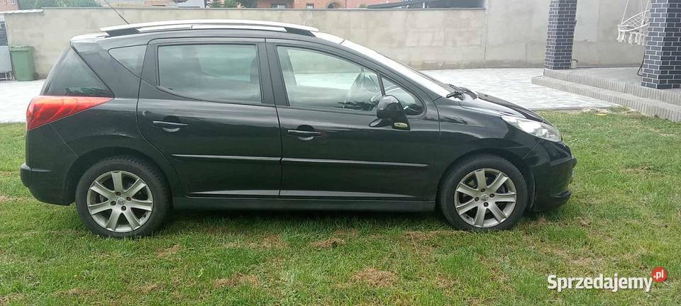 Peugeot 207 SW 2009 r 16 benzyna automat 108 000 120KM wielkopolskie Osieczna