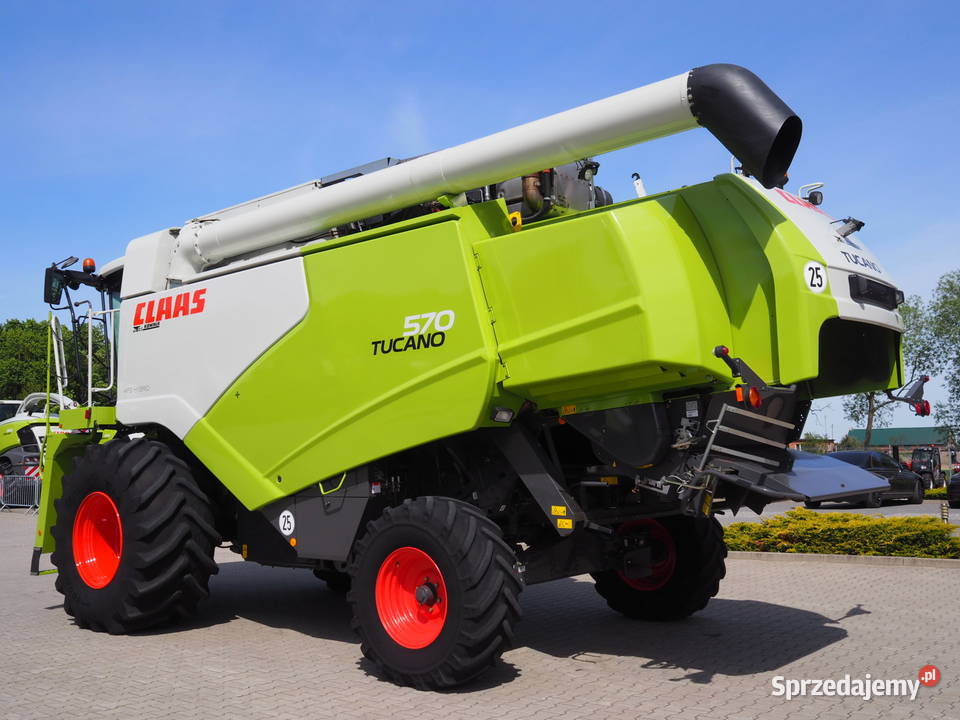 Claas Tucano 570 V770 Kombajn zbożowy rotorowy Stęszew sprzedam