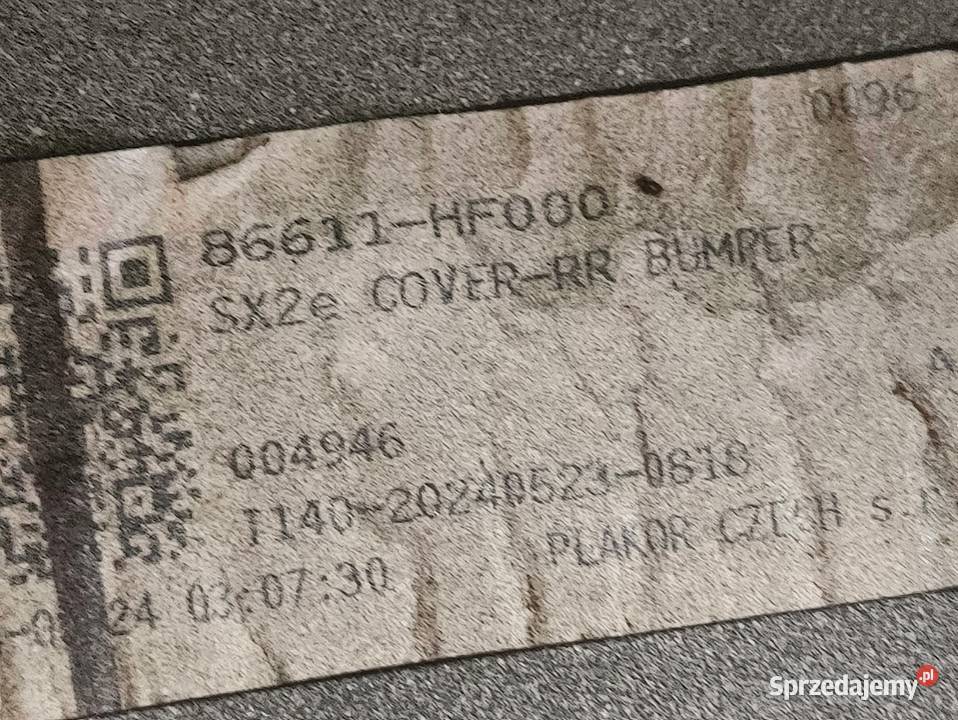 Zderzak Tylny Tył Hyundai Kona EV 2023 wielkopolskie Pleszew sprzedam