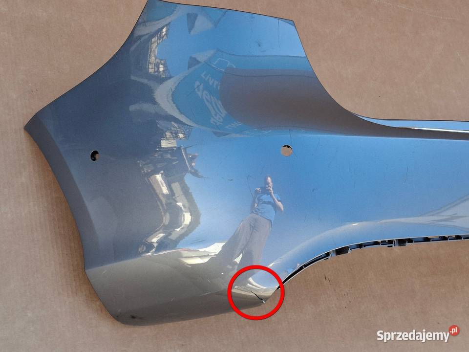 MERCEDES BKLASA W246 LIFT ZDERZAK TYŁ TYLNY PDC Zderzaki Bieleń