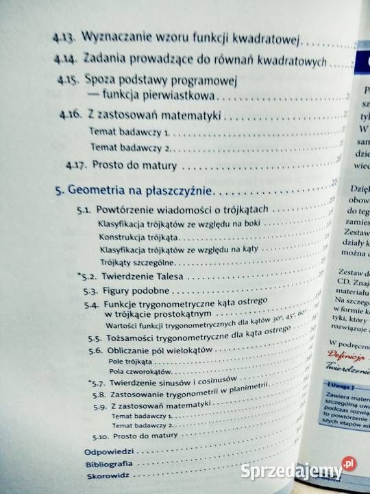 Matematyka Europejczyka szkoły ponadgimnazjalne Antykwariat sprzedam