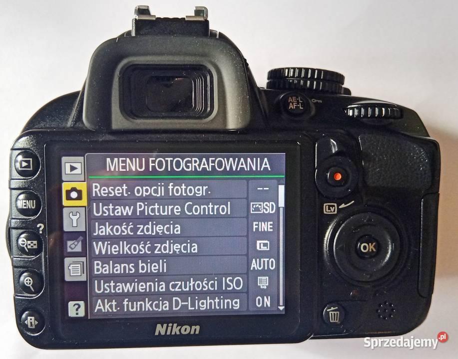 Nikon D3100 Mińsk Mazowiecki