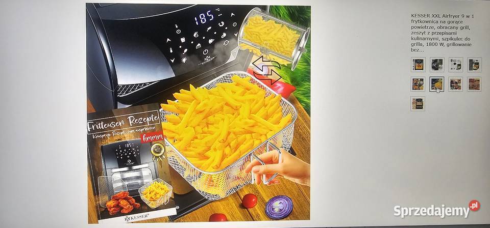 KESSER XXL Frytkownica 9 w 1 Gril sprzedam