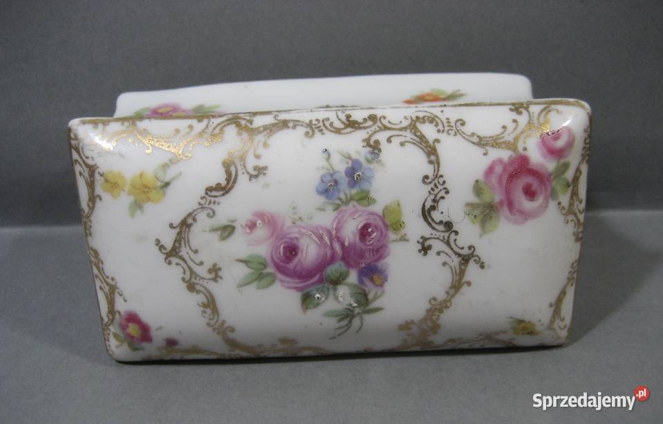 Przedwojenna Szkatułka na lekarstwa Neu Meissen Antyki, Sztuka, Kolekcje Katowice