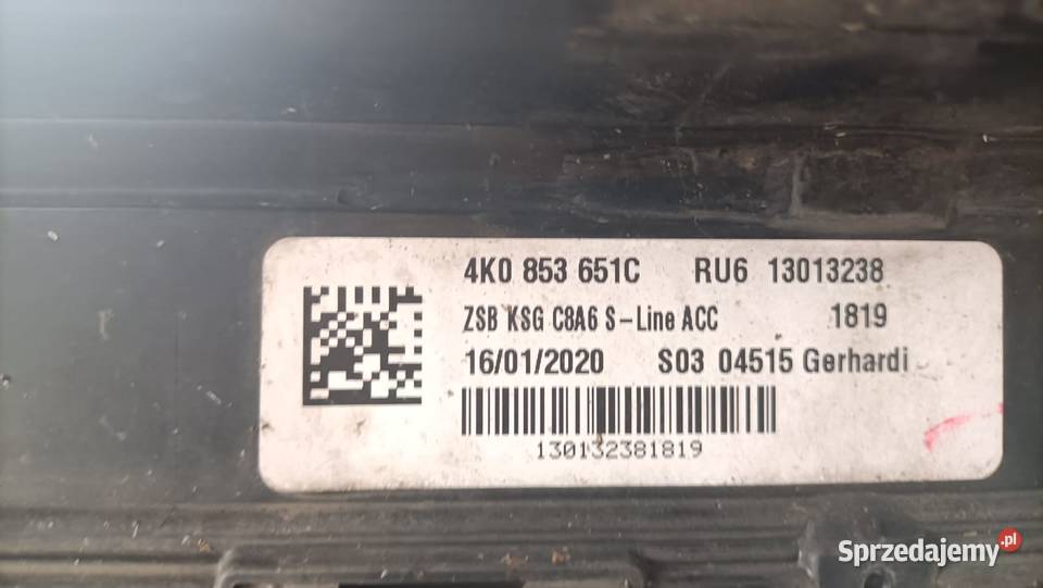 Audi a6 C8 Atrapa Grill kompletny stan Słupca