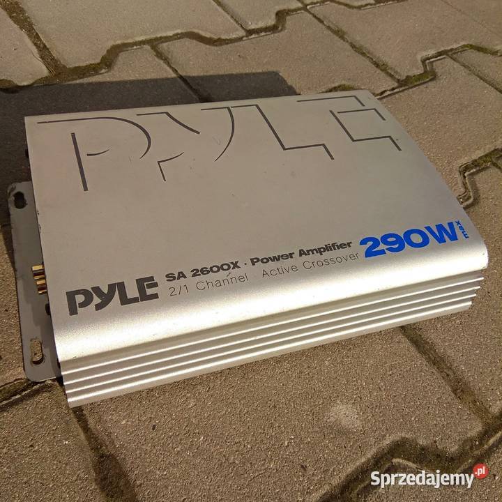 Pyle SA 2600X Wzmacniacz samochodowy 290 W20A dolnośląskie Świebodzice