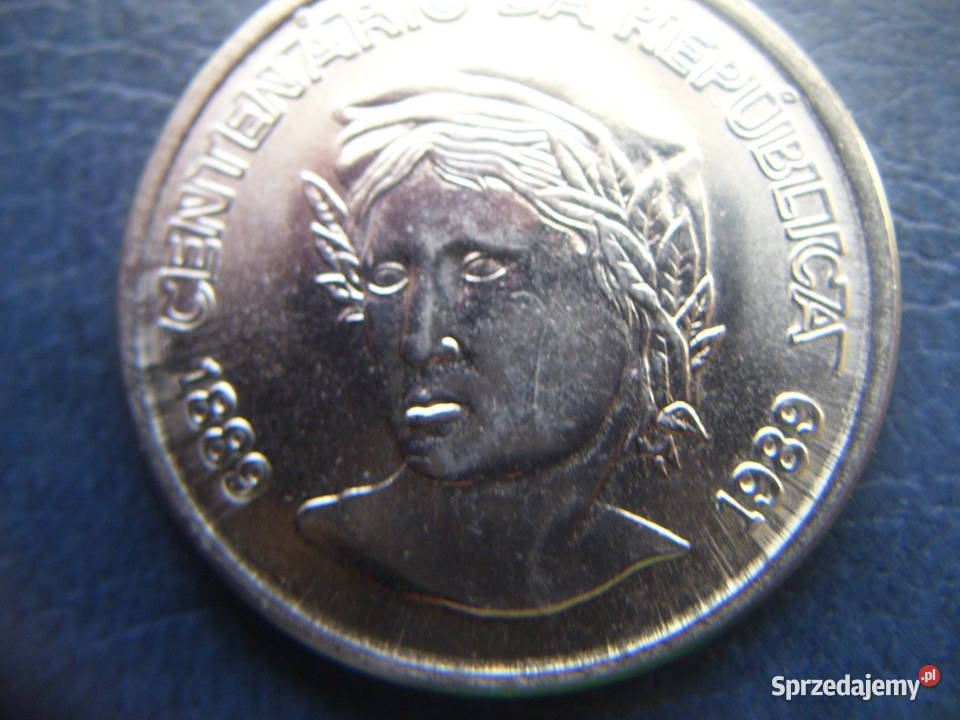 Stare monety 1 cruzado 1989 Brazylia