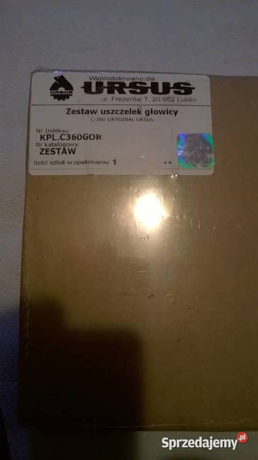 Komplet uszczelek głowicy Ursus C360 Silnik i osprzęt Albigowa