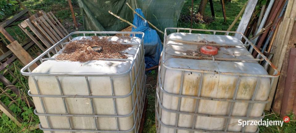 zbiornik na deszczówkę mauzer 1000l sprzedam
