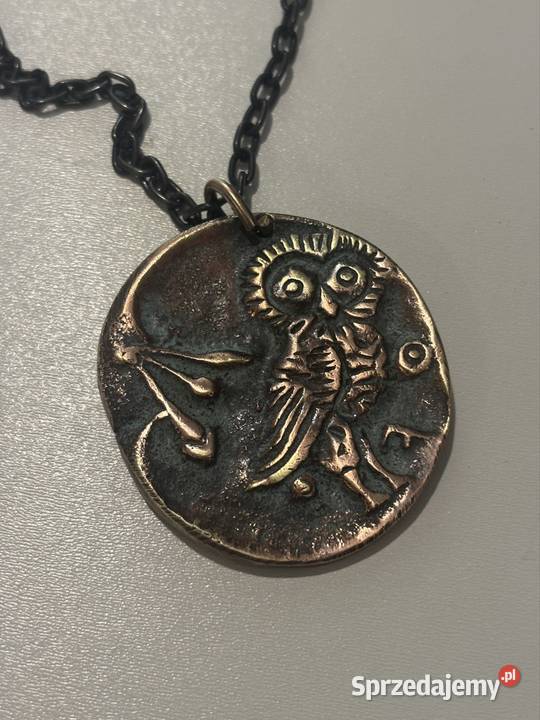 Naszyjnik medalion grecki Naszyjniki Bydgoszcz