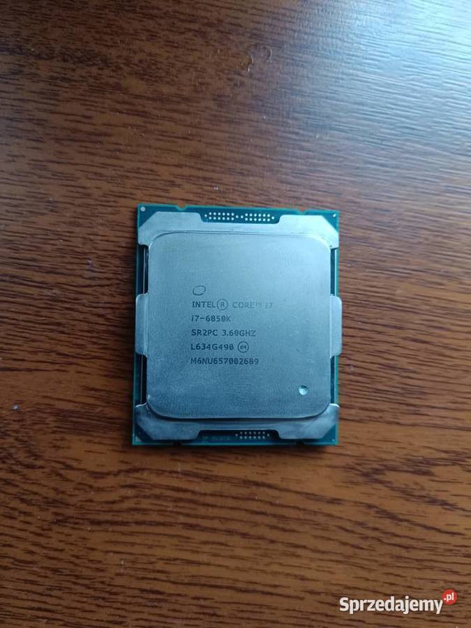 Sprzedam Procesor Intel i 7 6850K Socket 20113