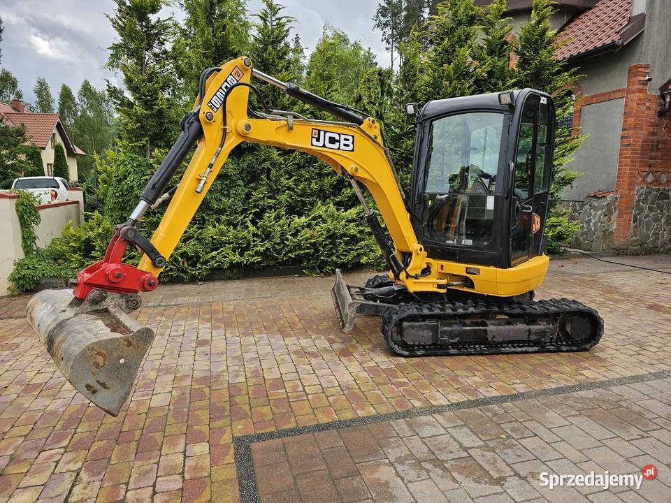 Minikoparka JCB 8025 ZTS z 2014 r Bojano sprzedam