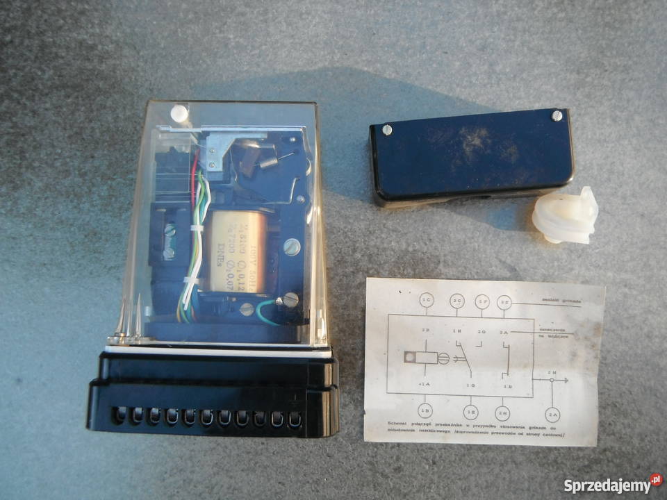 RTo60 Przekaźnik czasowy 110VAC 052s NOWE Barak