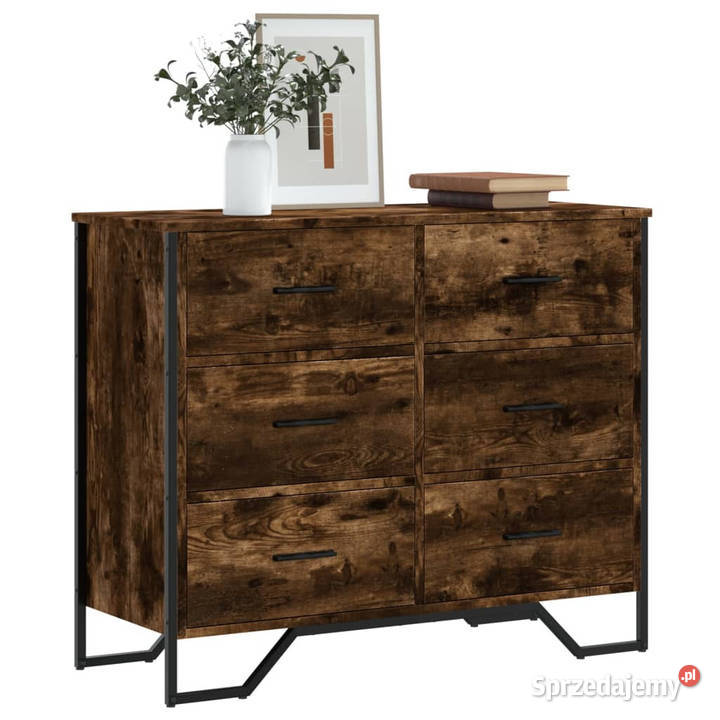 Komoda przydymiony dąb 91x355x745 WM3295304 Warszawa