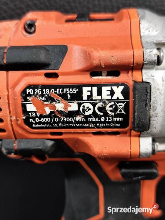 Bezszczotkowa WiertarkoWkrętarka Udarowa FLEX PD Poddębice
