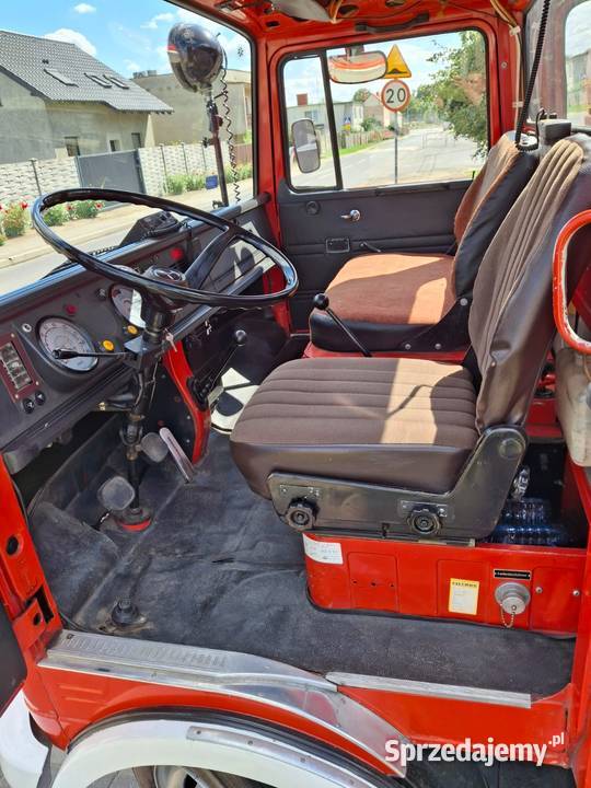 Wóz strażacki MercedesBenz wielkopolskie