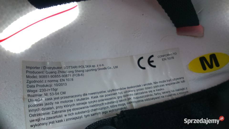 Kask na rower quada rolki łyżwy itpM 5354 Tuszkowo sprzedam