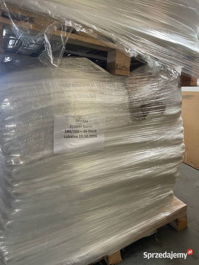 Materace nawierzchniowe toppery Syndyk sprzeda lubuskie Gubin