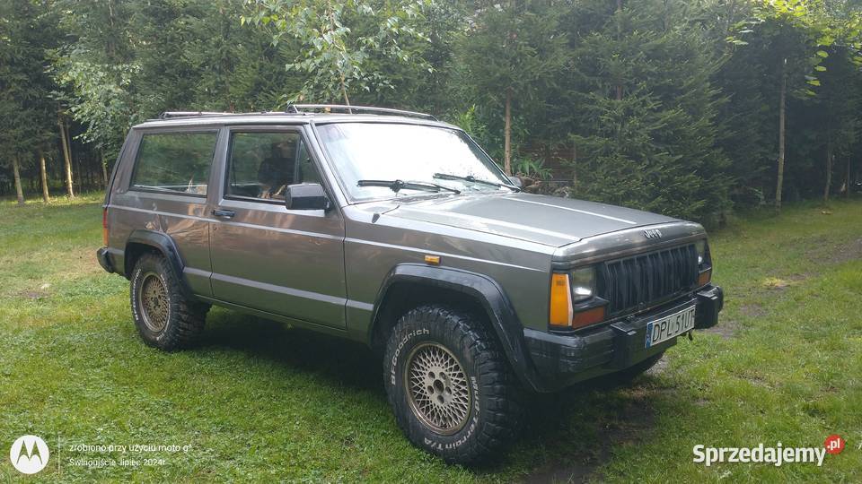 Jeep Cherokee 21D trzydrzwiowy szary Niegosławice sprzedam