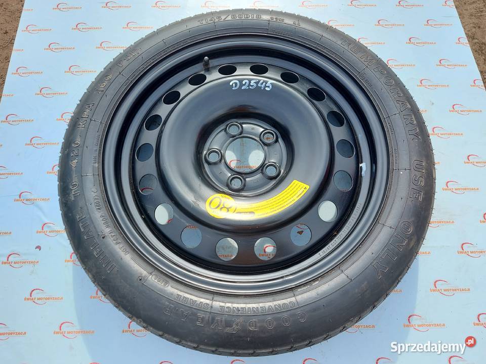 DODGE CHALLENGER CHRYSLER 300C koło dojazdowe Kielce