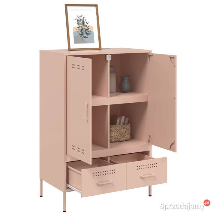 Szafka różowa 68x39x1015 stal WM843109 Warszawa