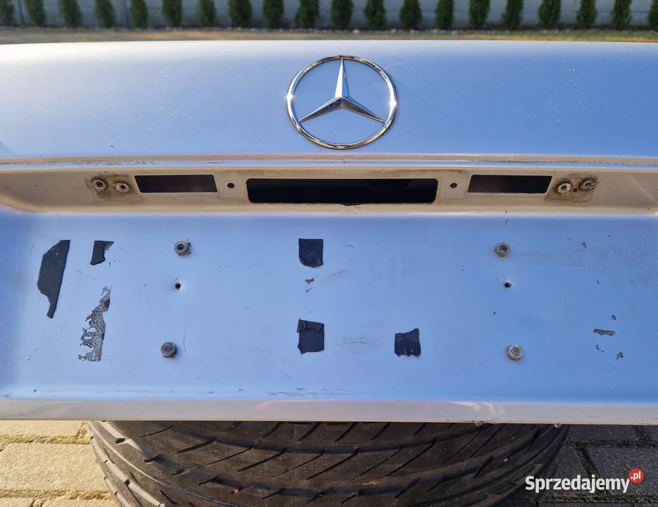 MERCEDES CL W140 COUPE KLAPA TYŁ SREBRNA Bydgoszcz sprzedam