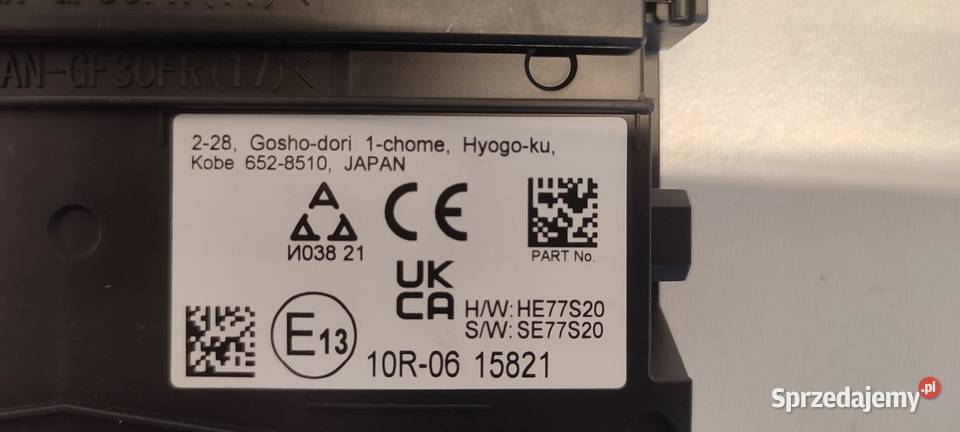 SUZUKI SWIFT MK9 MODUŁ STEROWNIK DATA COMMU osobowe sprzedam