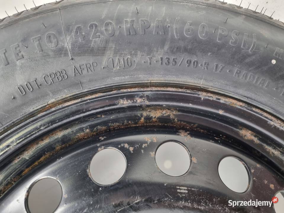 KOŁO DOJAZDOWE Ford Kuga I MK1 13590 R17 5x108 Chełm