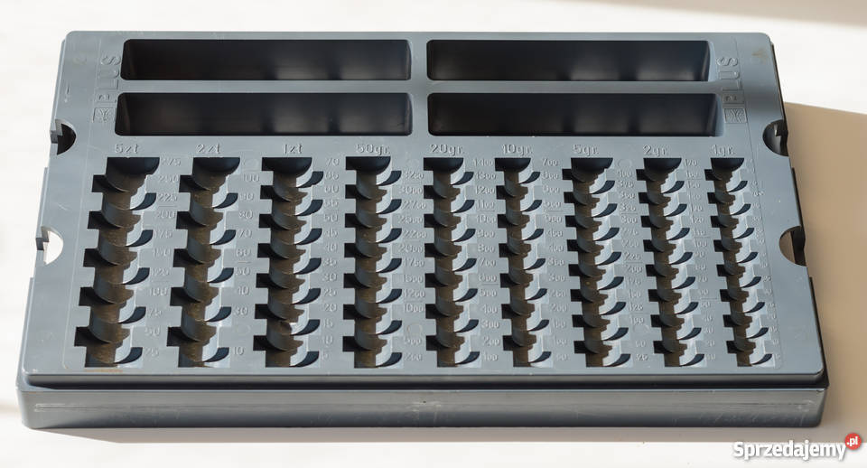 Fachownica tacka wkład na bilon i banknoty PLUS Częstochowa