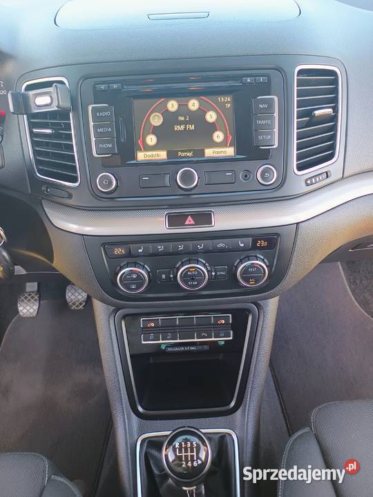 Volkswagen Sharan 20TDI 140 2013r wersja Match Van / Minibus Olsztyn sprzedam