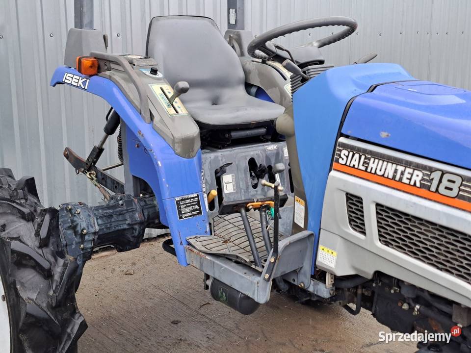 Traktorek traktor ISEKI TH18F 18 44 Wspomaganie Napęd 4x4 Małuszyn