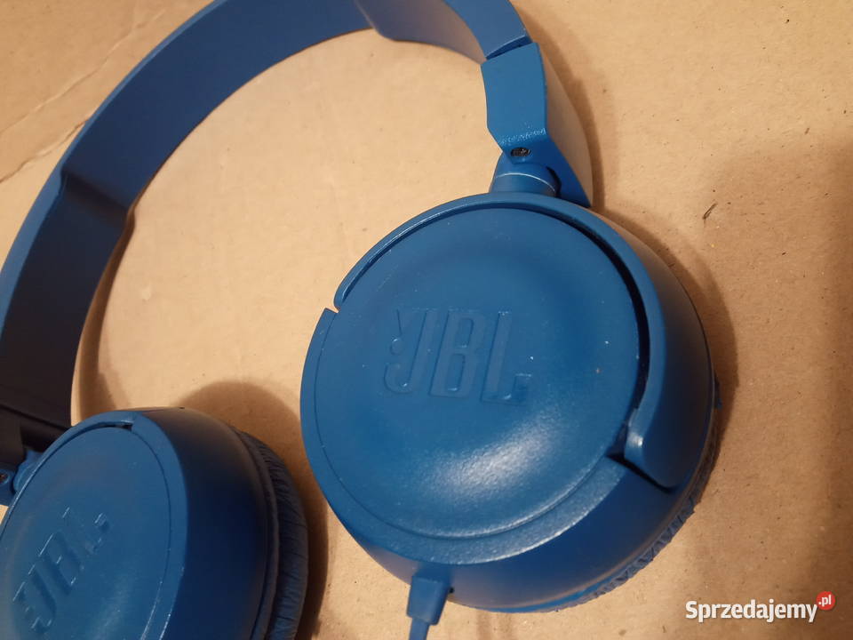 JBL T450 Słuchawki niebieskie