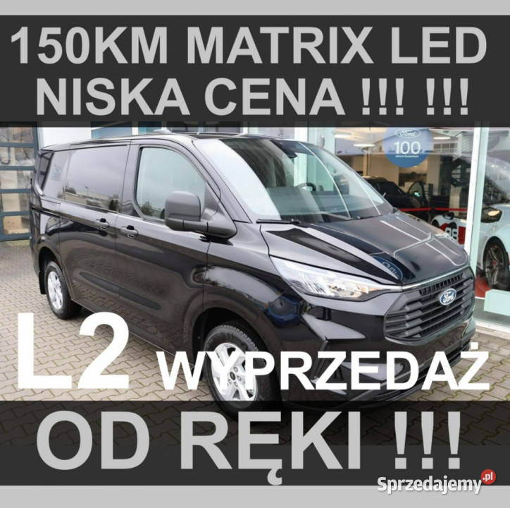 Ford Transit Custom 150 L2 Matrix LED Super ESP Szczecinek