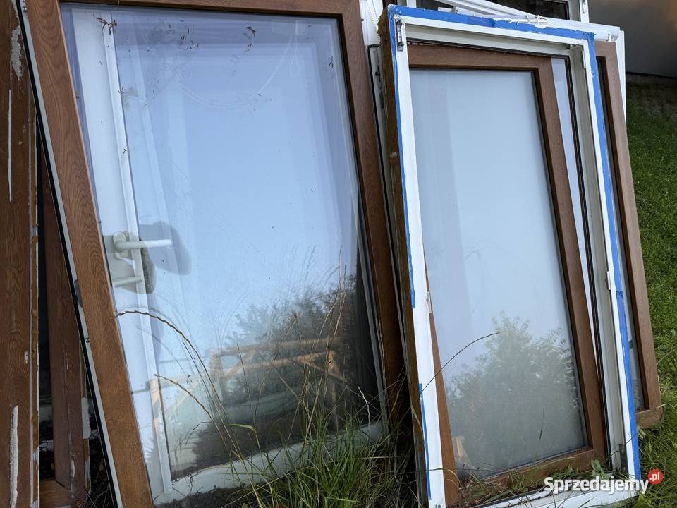 Odstąpię okna PCV złoty dąb Orzesze