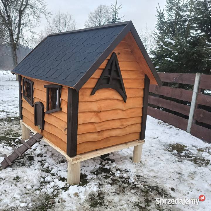 Domek Kurek kurnik WC toalet