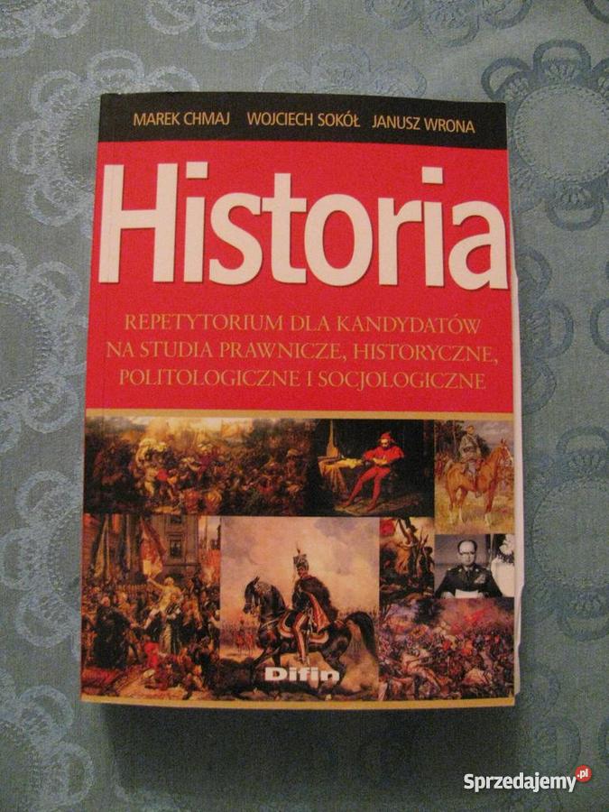 HISTORIA repetytorium kandydatów na studia prawn Rok wydania 2006 Warszawa