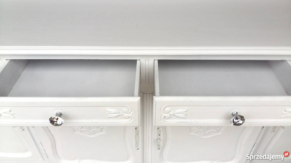 Komoda Ludwikowska biała lubelskie Biłgoraj