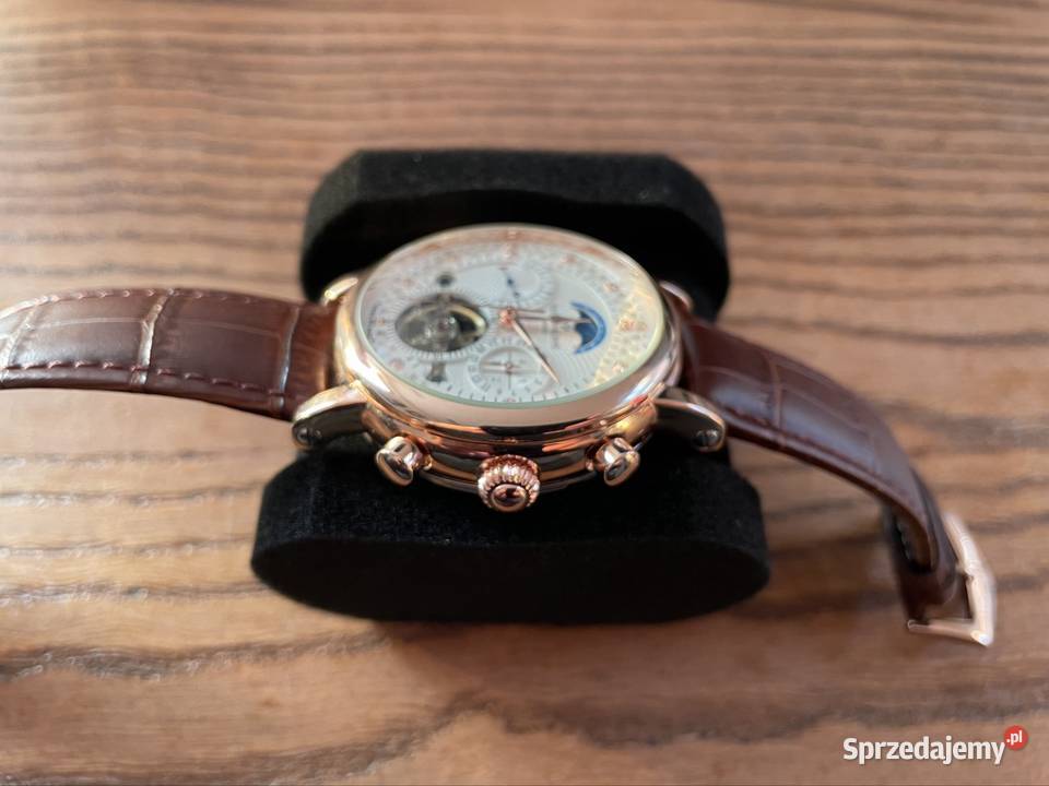 Patek Philippe zegarek męski pasek skórzany