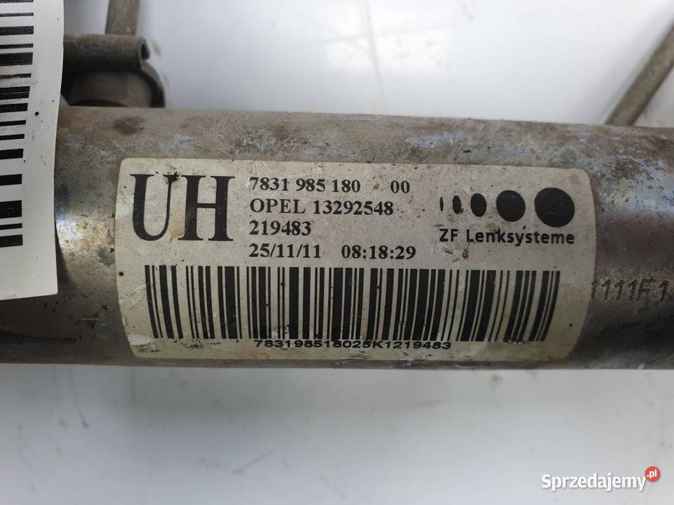 MAGLOWNICA OPEL ZAFIRA B 13292548 Pozostałe