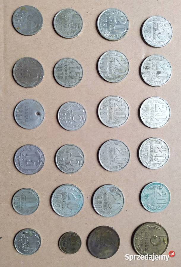 135101520 Kopiejek x 24 sztuki ZSRR Łódź