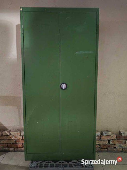Szafa warsztatowa stalowa 95x43x194 zamykana Gastronomia Góra
