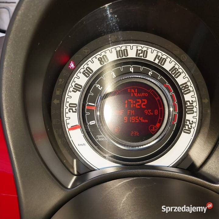 Fiat 500 12 benzyna automat poduszka powietrzna Łagów