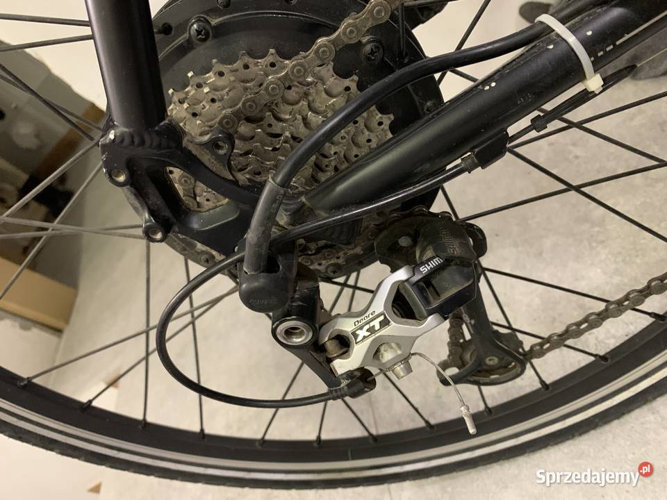 Rower elektryczny Merida Crossway napęd Ecobike