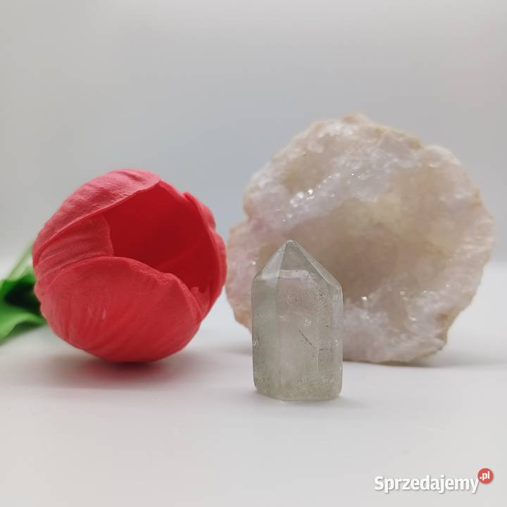 Naturalny kwarc fantomowy stożek 31mm kolekcja Olsztyn