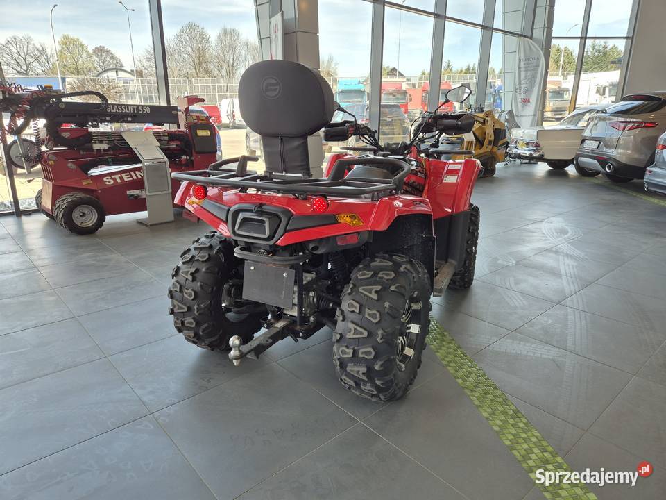 Quad z pługiem i wciągarką CFMoto CForce NOWY śląskie Łaziska Górne
