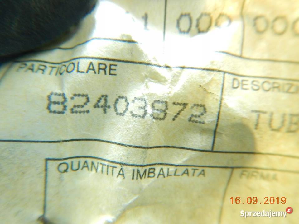 PRZEWÓD KLIMATYZACJI FIAT CROMA 9096 20 ASO